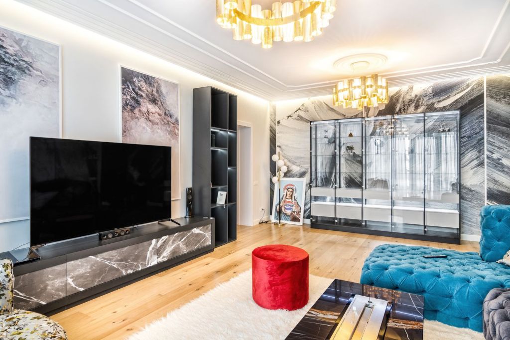 amenajare penthouse LIVING