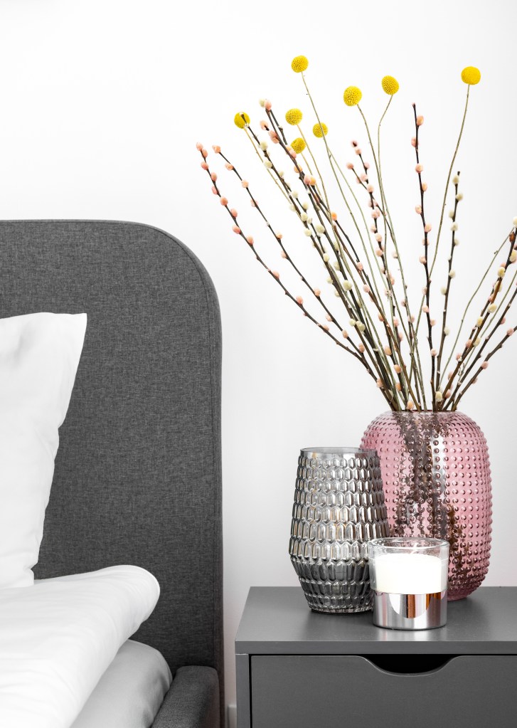 apartament airbnb Timisoara dormitor decorațiuni