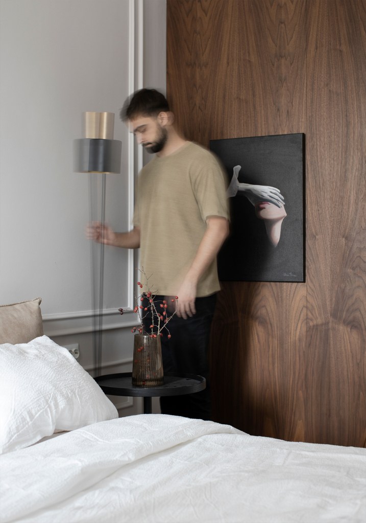 Dormitor elegant Iasi arh. Stefan Bugalete