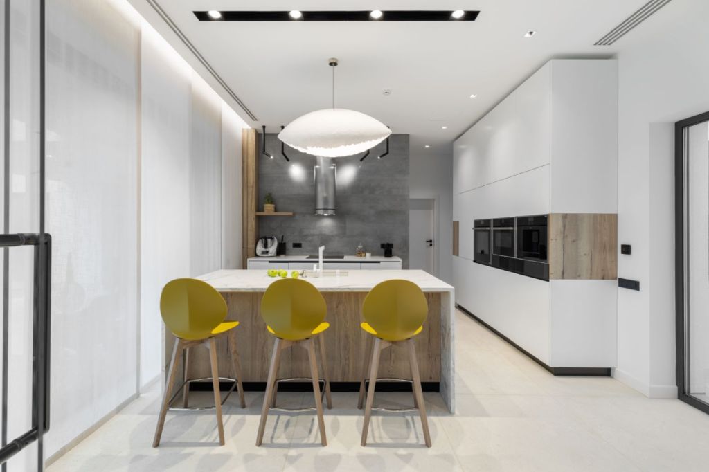 Bucatarie contemporana - amenajare casa Sibiu - arh. Sergiu Califar Pure-Mess Design (2)