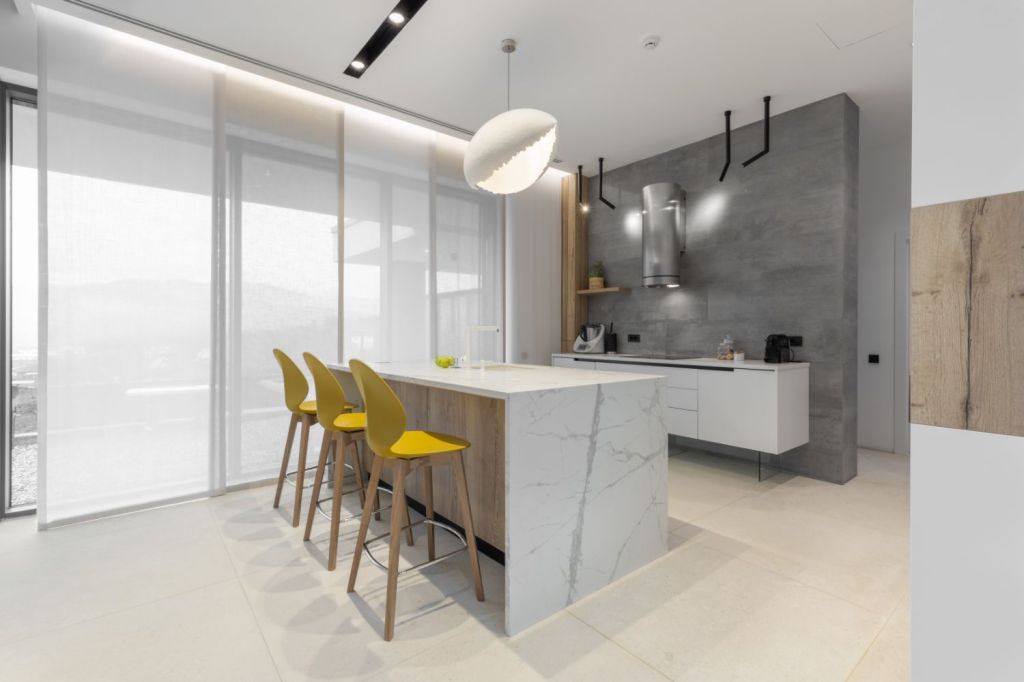 Bucatarie contemporana - amenajare casa Sibiu - arh. Sergiu Califar Pure-Mess Design (2)