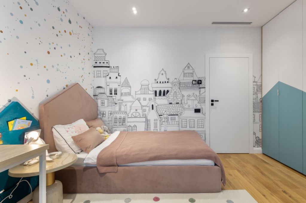 Dormitor fetita - amenajare casa Sibiu - arh. Sergiu Califar Pure-Mess Design (2)