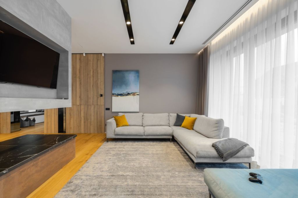 Living open space contemporan - amenajare casa Sibiu - arh. Sergiu Califar Pure-Mess Design (3)