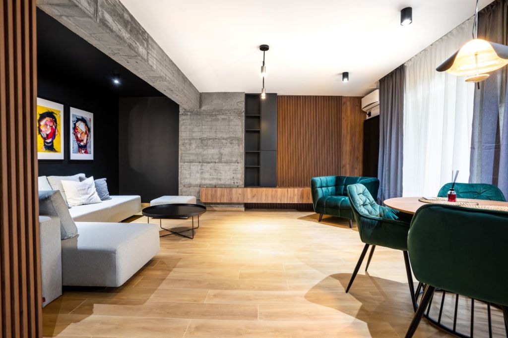 living open space dining stil industrial