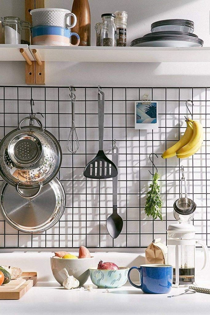 panou depozitare bucatarie mica decor