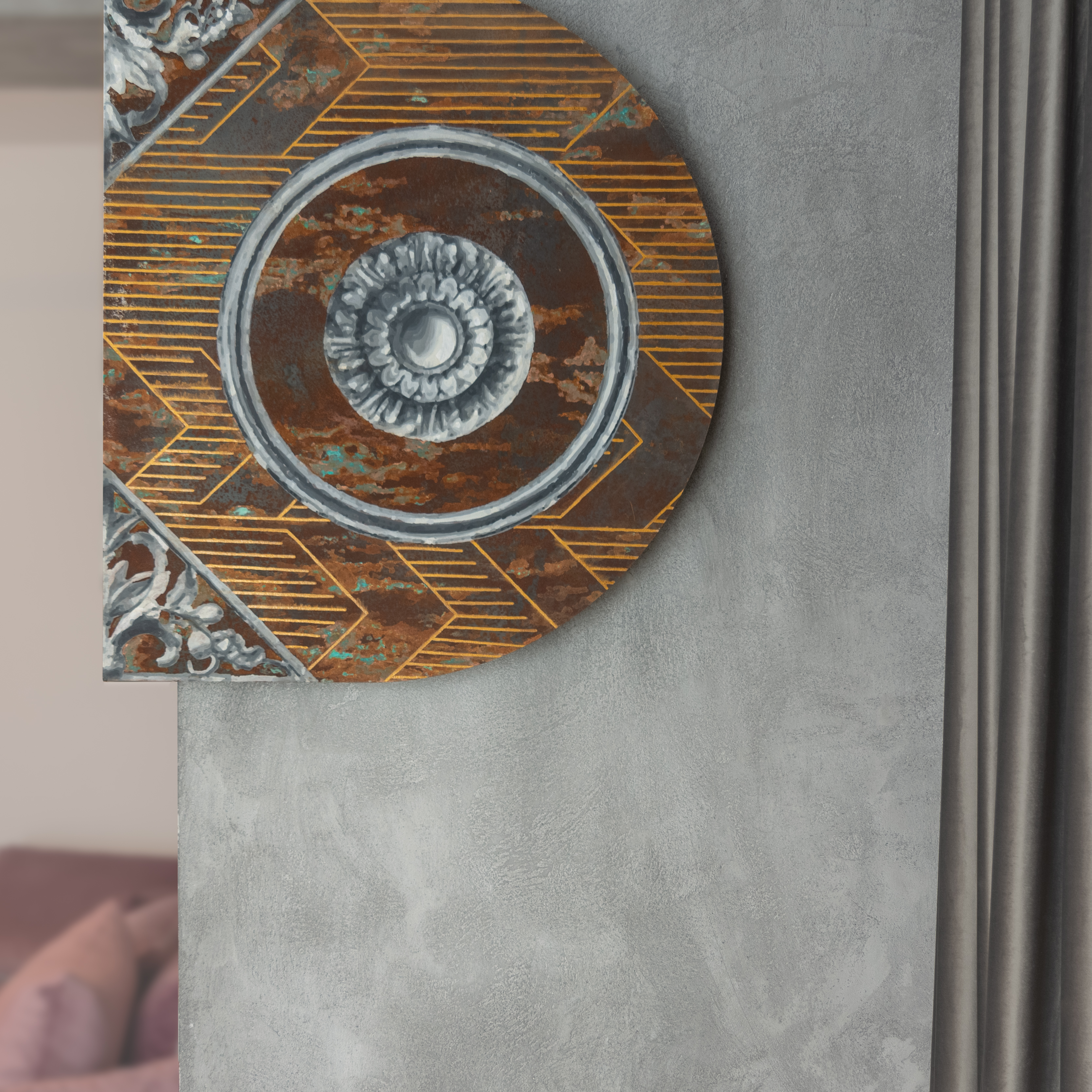 Ortaku este un artist plastic bucureștean, care hipnotizează prin lucrările sale. Este cel care a creat muralul cu Domnișoara Pogany al lui Brâncuși pe o centrală de bloc.