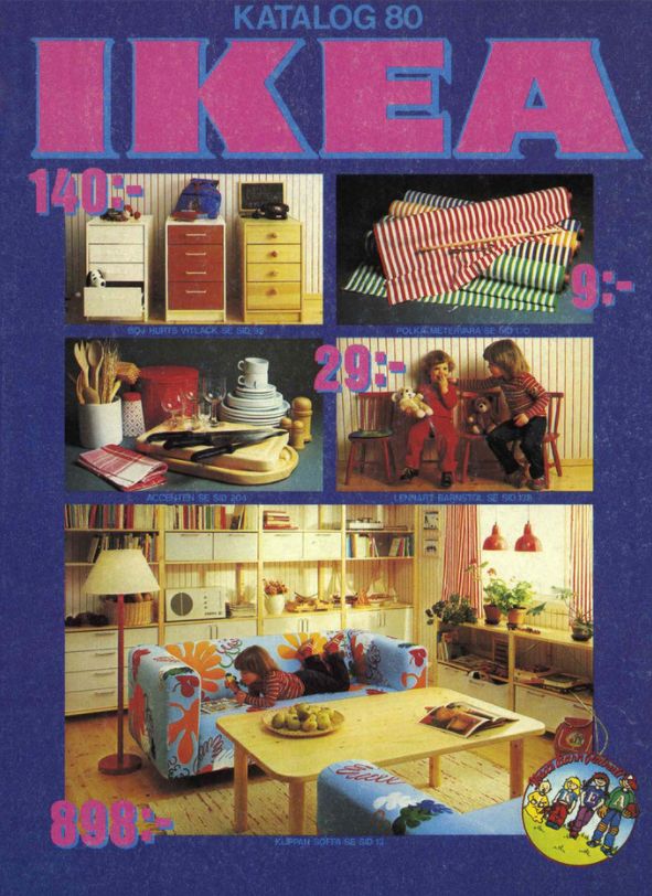 coperta catalogului ikea 1980