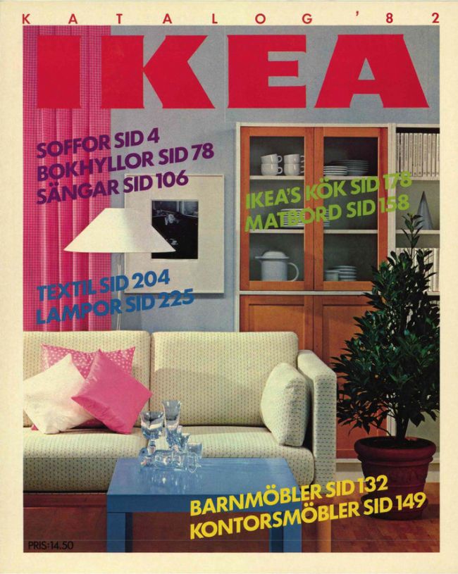 coperta catalogului ikea 1982