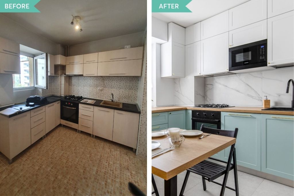 renovare bucatarie moderna