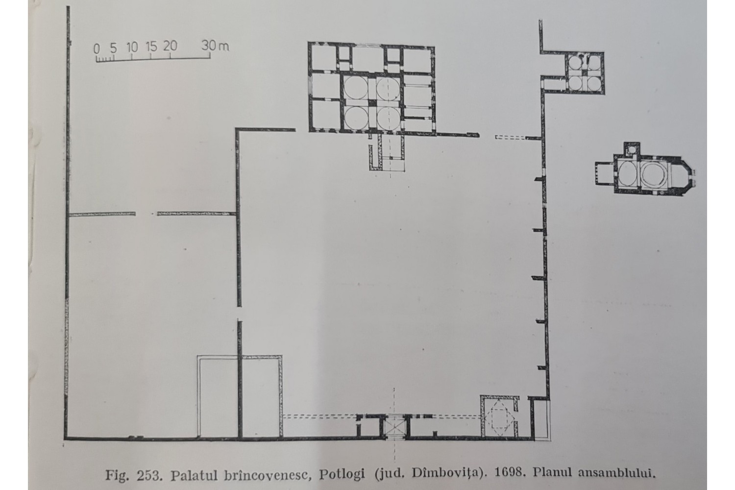 stilul brâncovenesc - plan potlogi