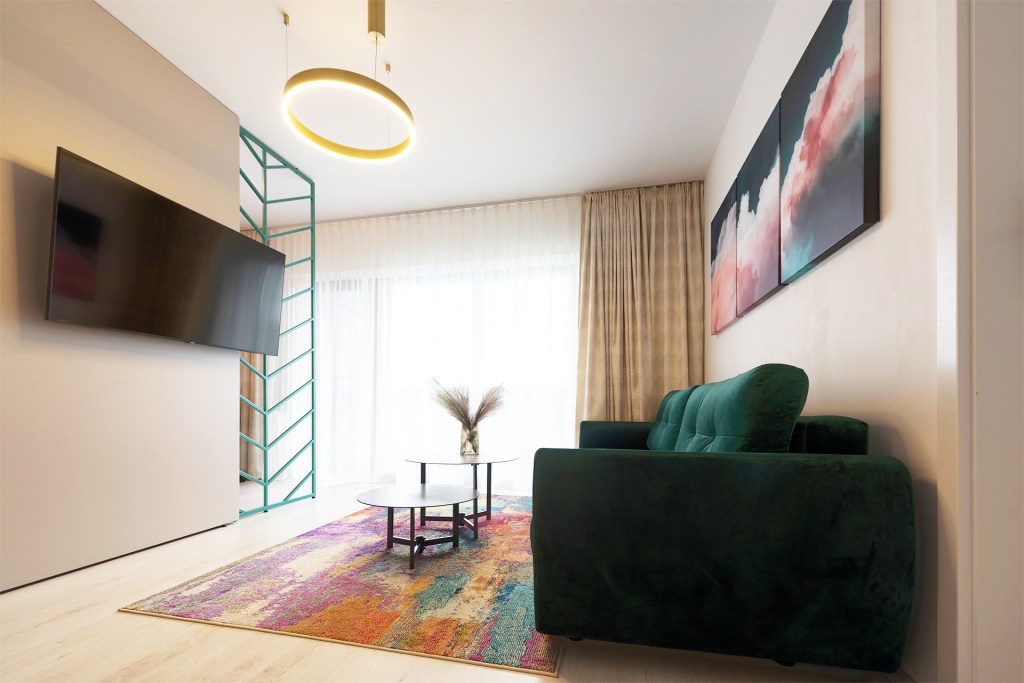 living Cluj 3în1 canapea extensibilă