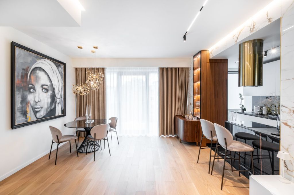 Apartament elegant amenajare Sami Bumbu Bucuresti - open space stil modern (1)