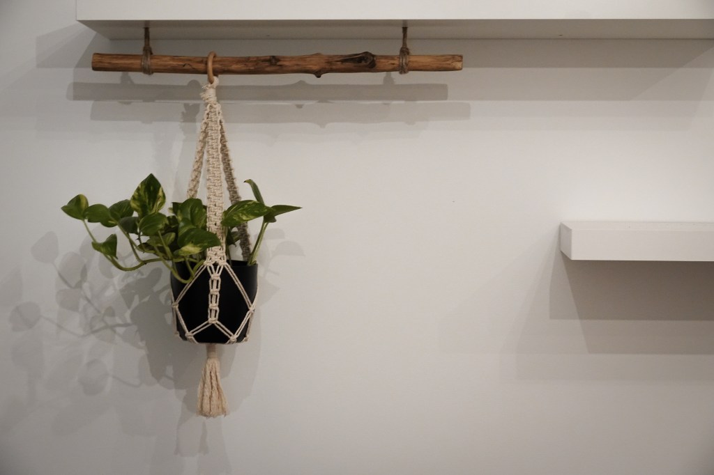 living - diy suport ghiveci suspendat