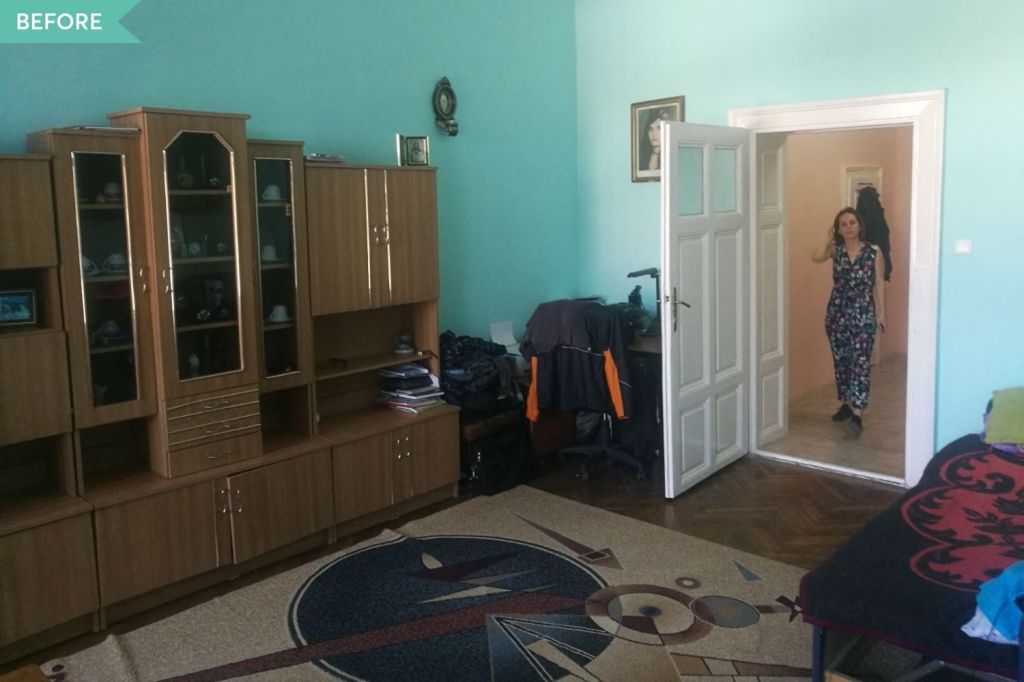 living inainte de renovare 2