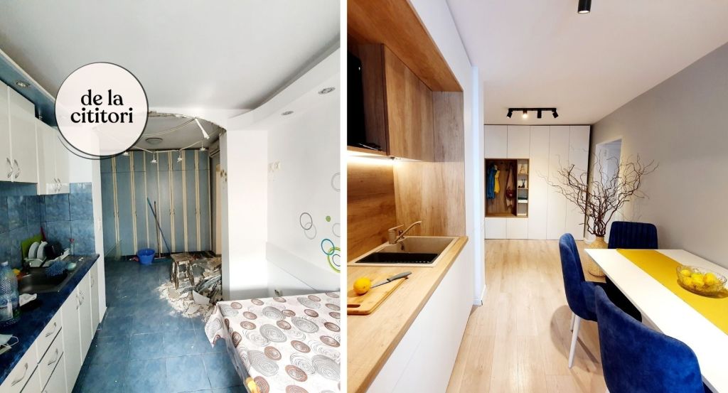 renovare apartament tulcea before and after de la cititori