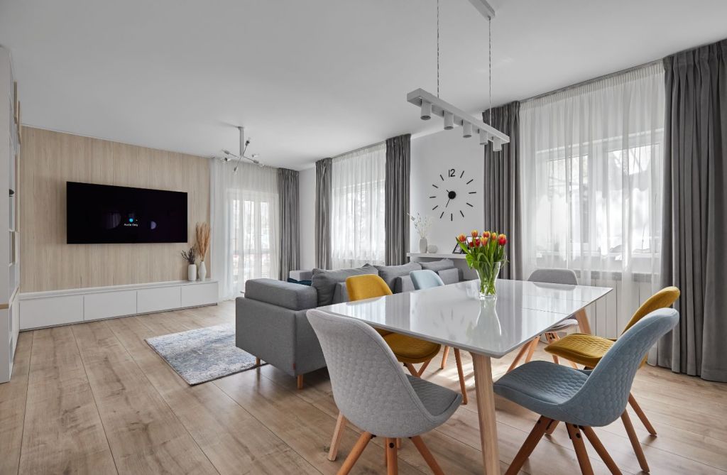 Amenajare living scandinav cu gri - vila Pipera - arh. Cristina Micu (1)