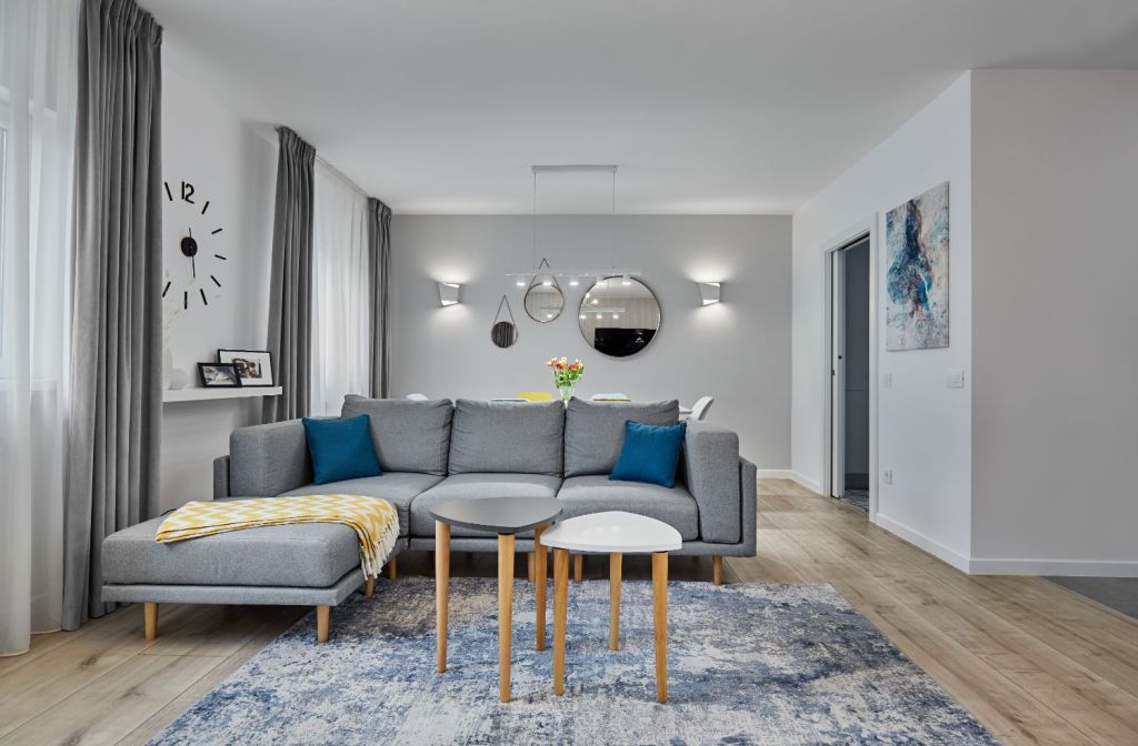 Amenajare living scandinav cu gri - vila Pipera - arh. Cristina Micu (3)