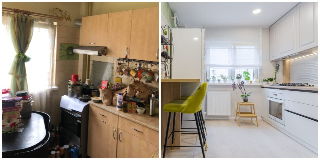 Renovare apartament vechi Bucuresti - before and after - Cristiana Zgripcea