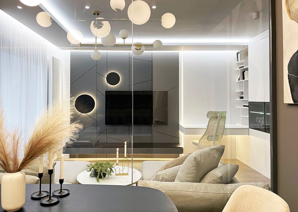 apartament Pipera living