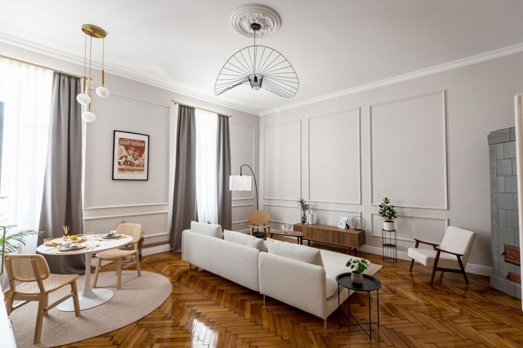 living si dining proiect apartament arad