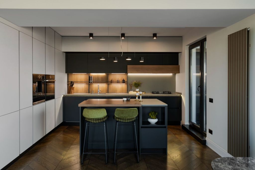 Amenajare bucatarie cu insula Venta Cucine penthouse Bucuresti - ACOS Design - Andrei Costea (2)