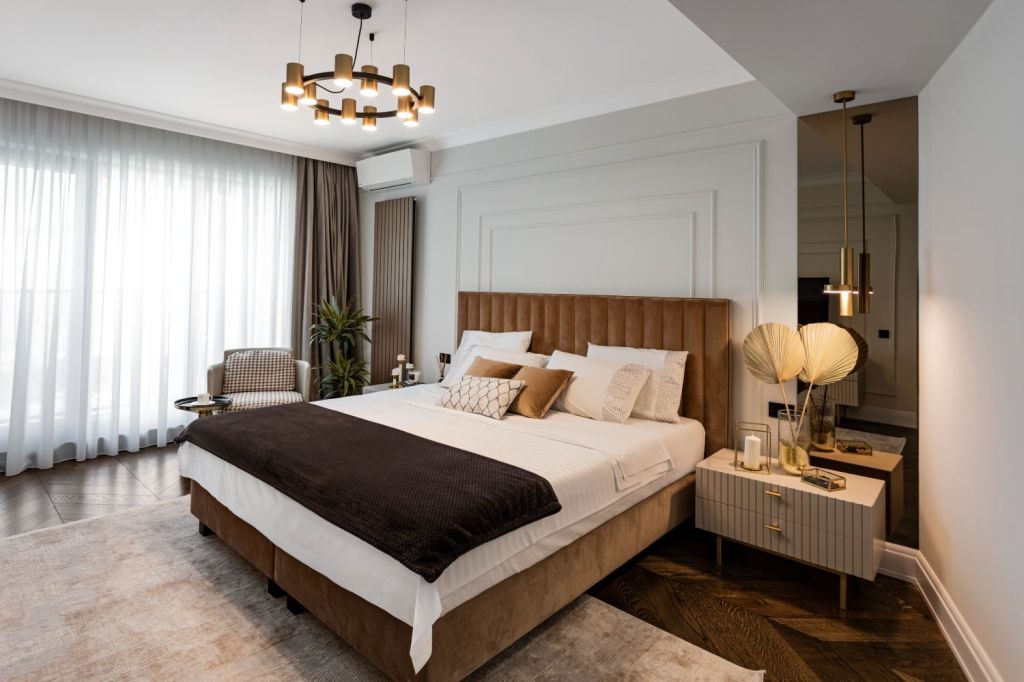 Amenajare dormitor elegant - penthouse Bucuresti - ACOS Design - Andrei Costea (2)