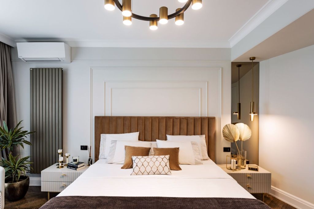 Amenajare dormitor elegant - penthouse Bucuresti - ACOS Design - Andrei Costea (2)