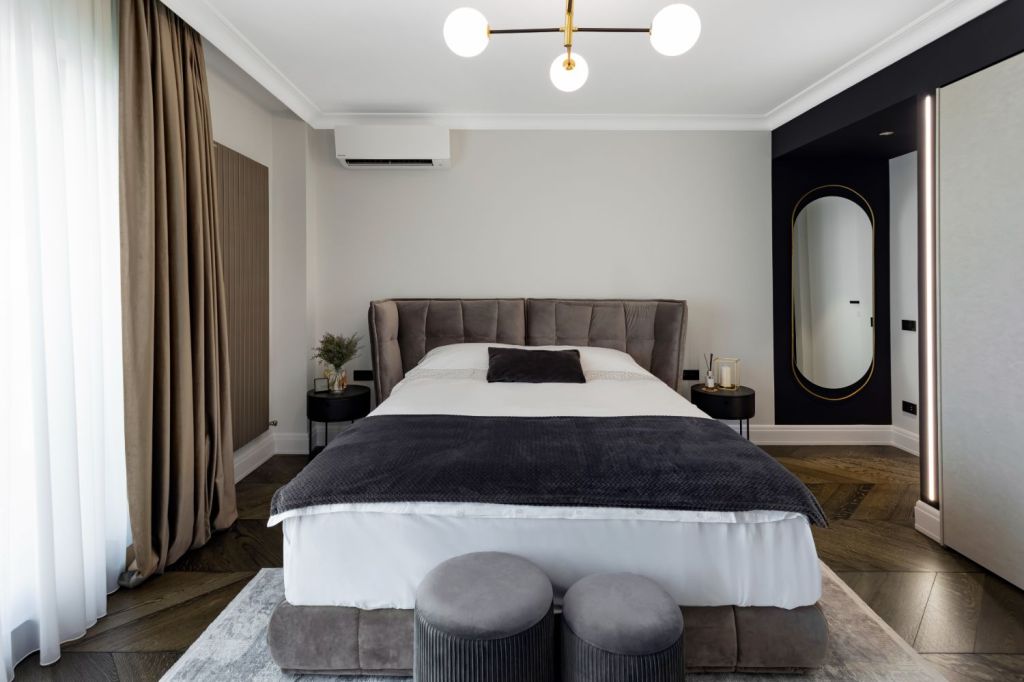 Amenajare dormitor modern penthouse Bucuresti - ACOS Design - Andrei Costea (2)
