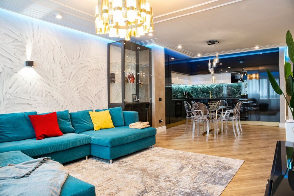 amenajare penthouse lving