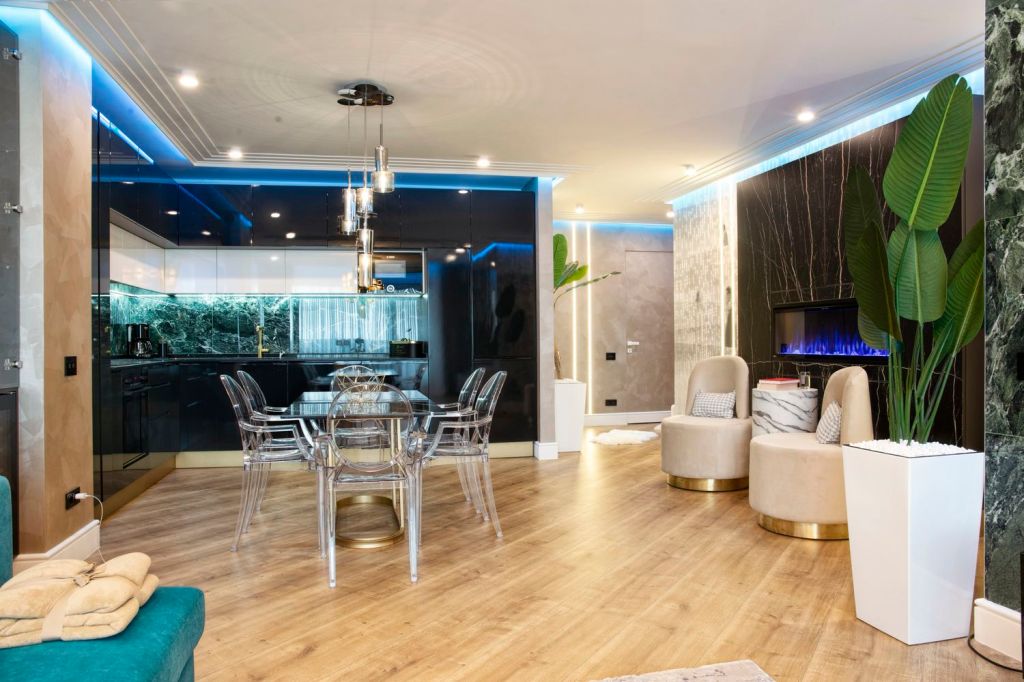 amenajare penthouse dining