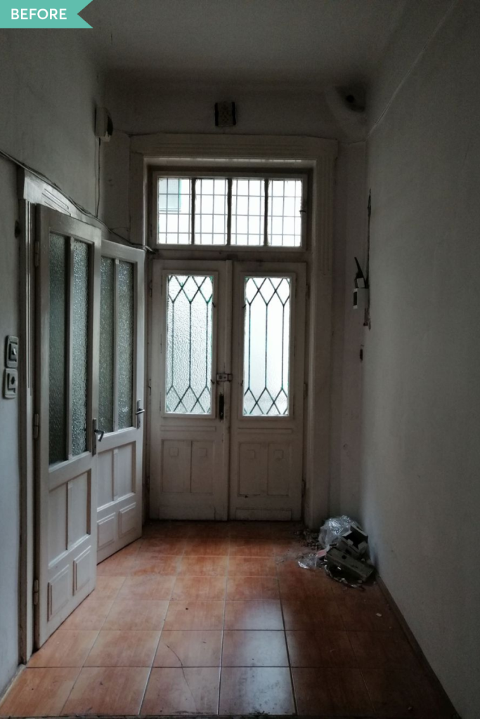 before hol intrare apartament mare