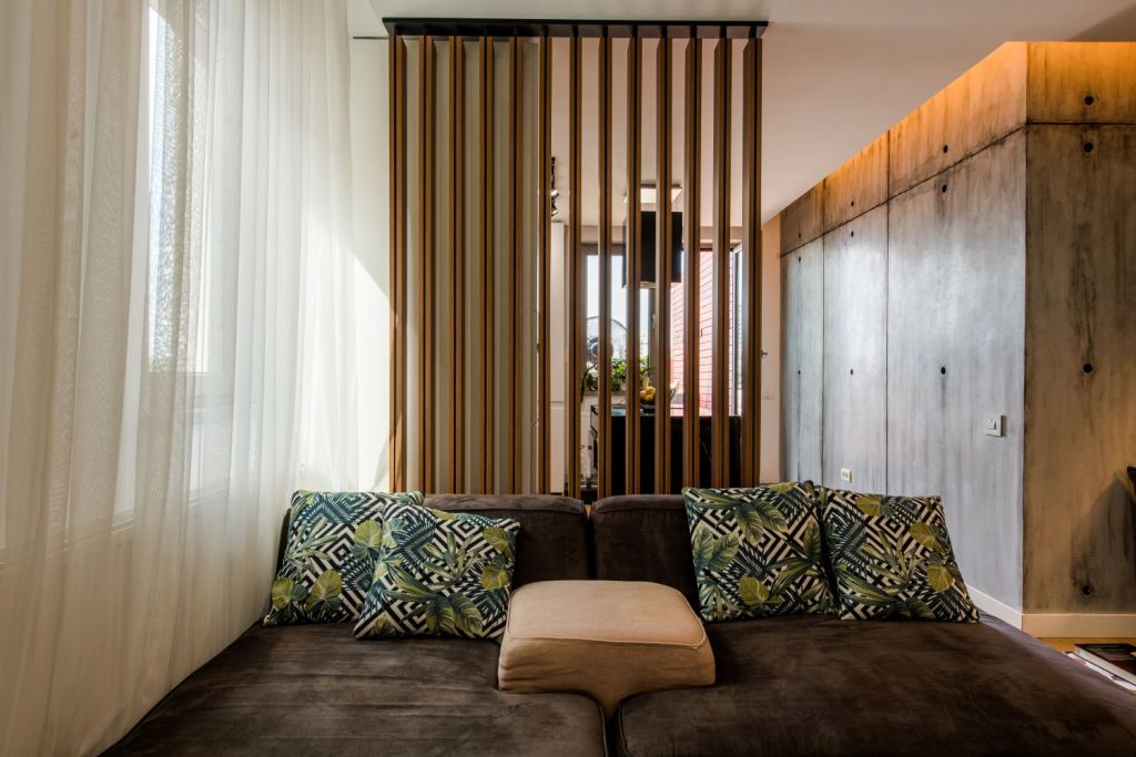 panou riflat delimitare zone penthouse isra