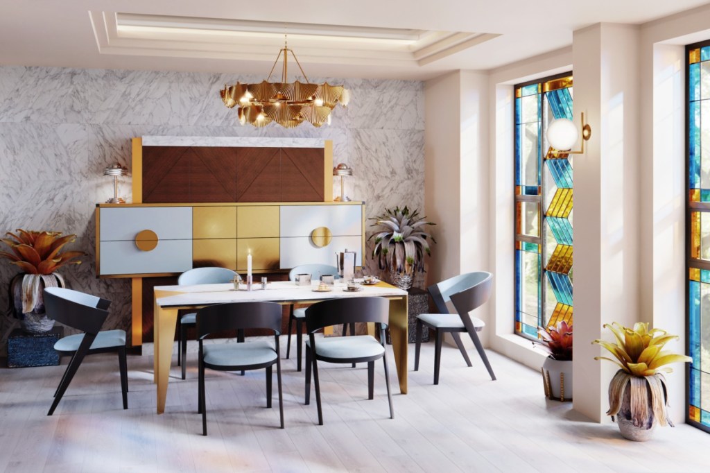 stilul art deco - corpuri de mobila2