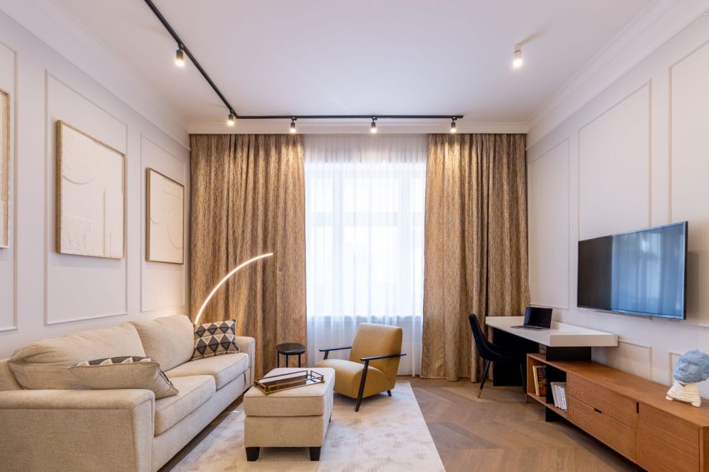 zona de zi apartament mare