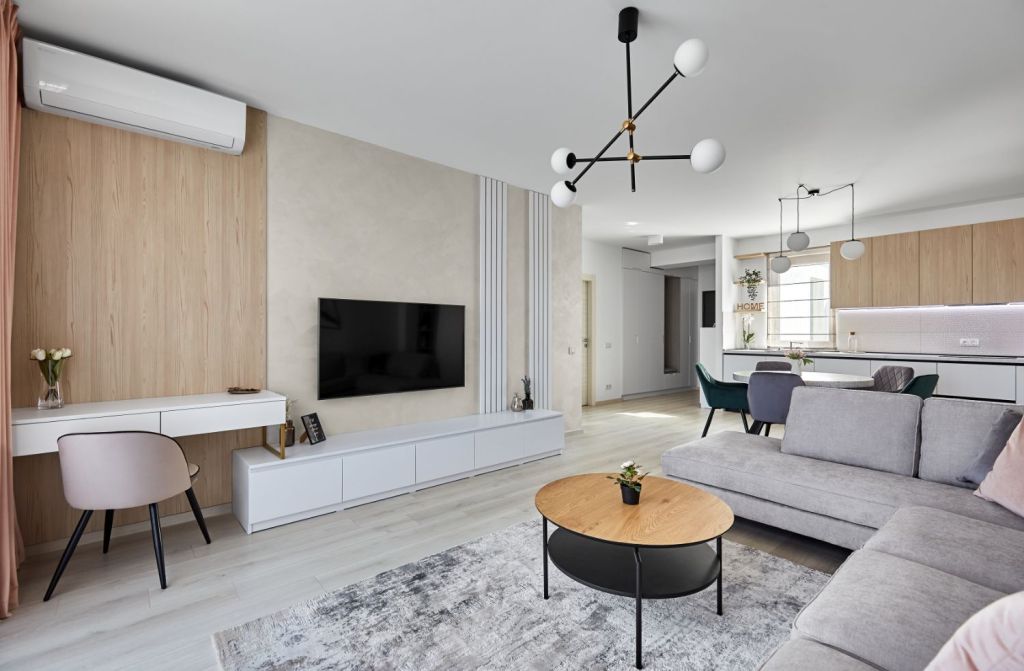 Amenajare apartament Bucuresti arh. Cristina Micu - open space modern (3)