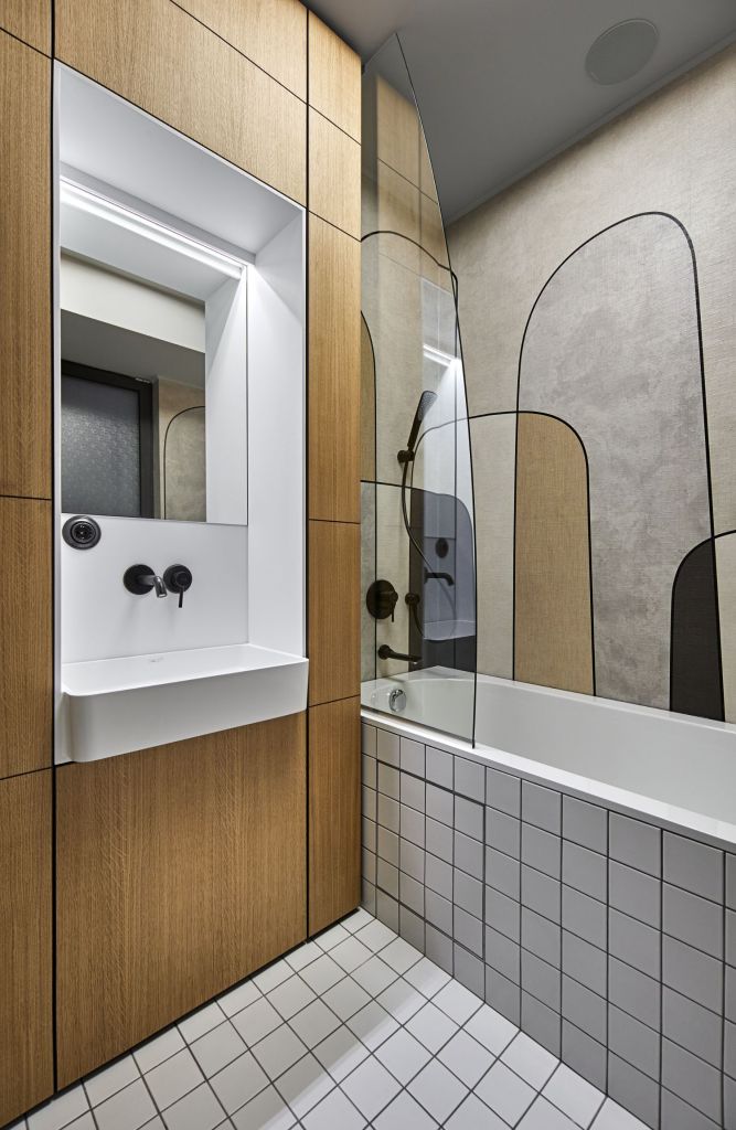 Amenajare baie apartament modern Pipera - arh. Andra Bica - Kanso Design (2)