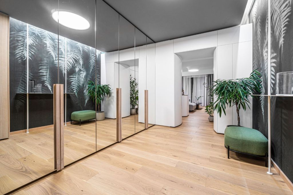 Amenajare birou dressing apartament modern Pipera - arh. Andra Bica - Kanso Design (1)