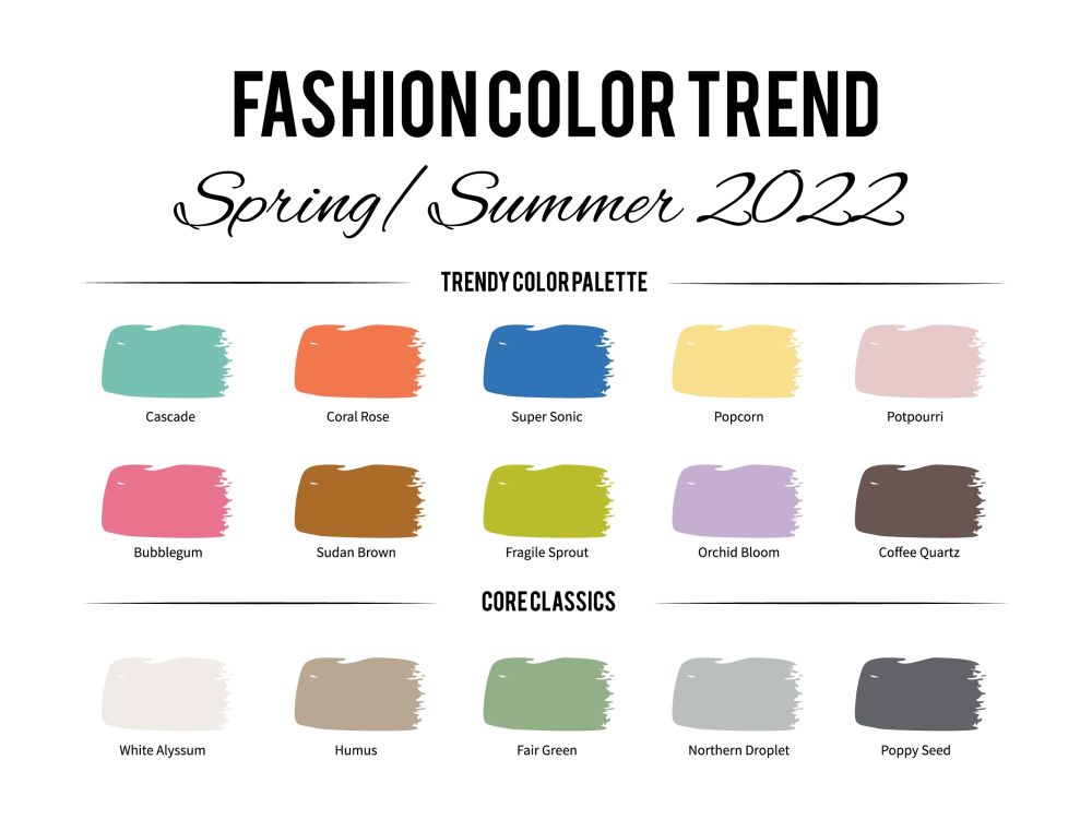 culori pantone primăvară vară 2022