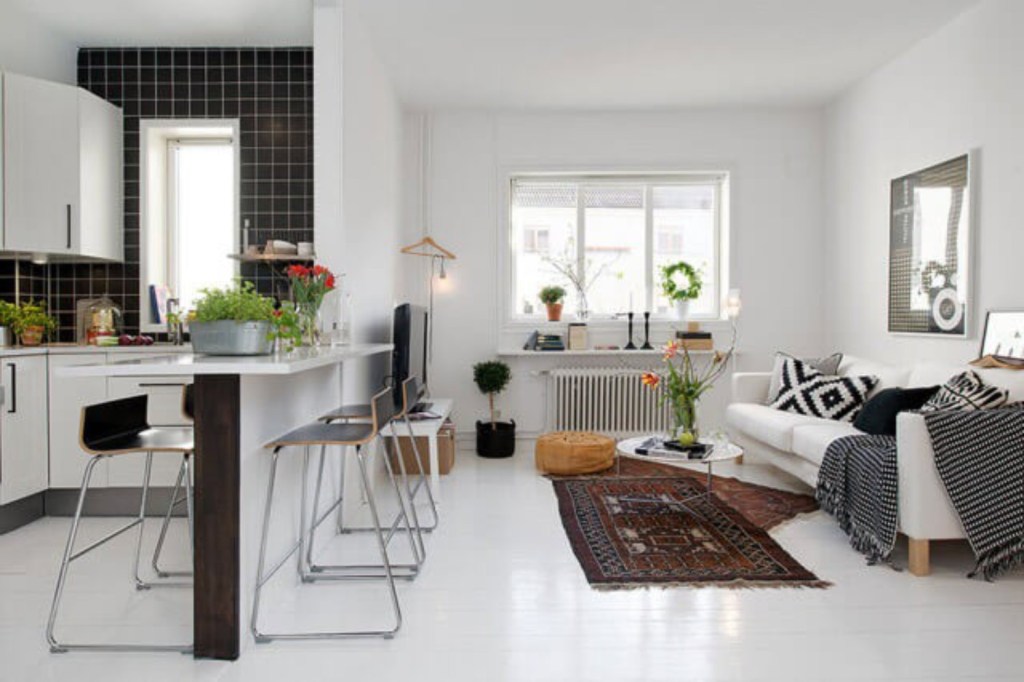 apartament slab iluminat - openspace2