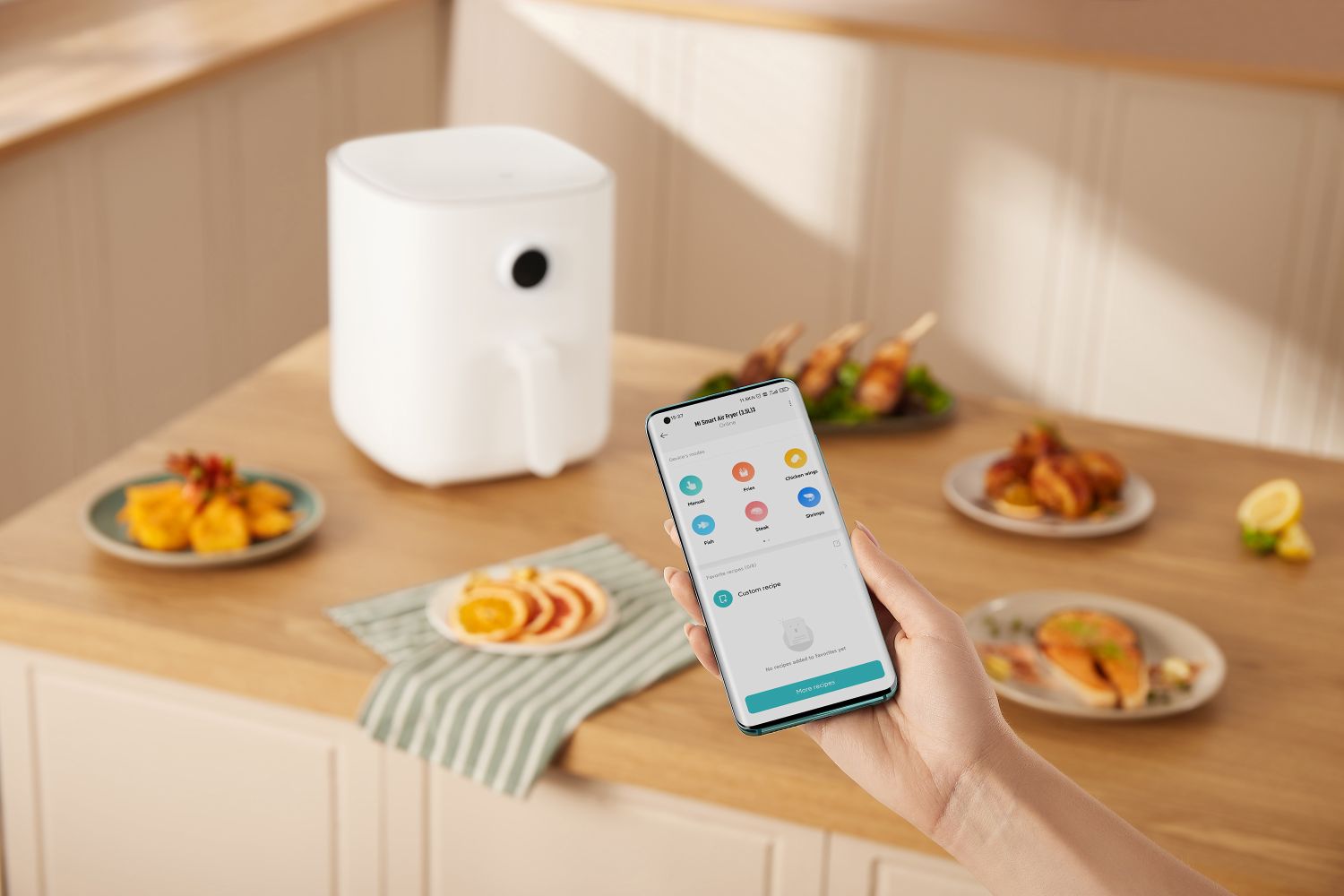 casă smart air fryer xiaomi
