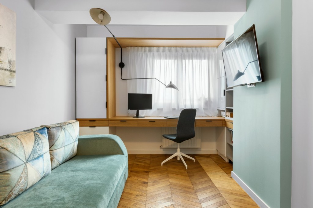 Amenajare duplex București - Interiology arh. Alexandru Bucur - birou
