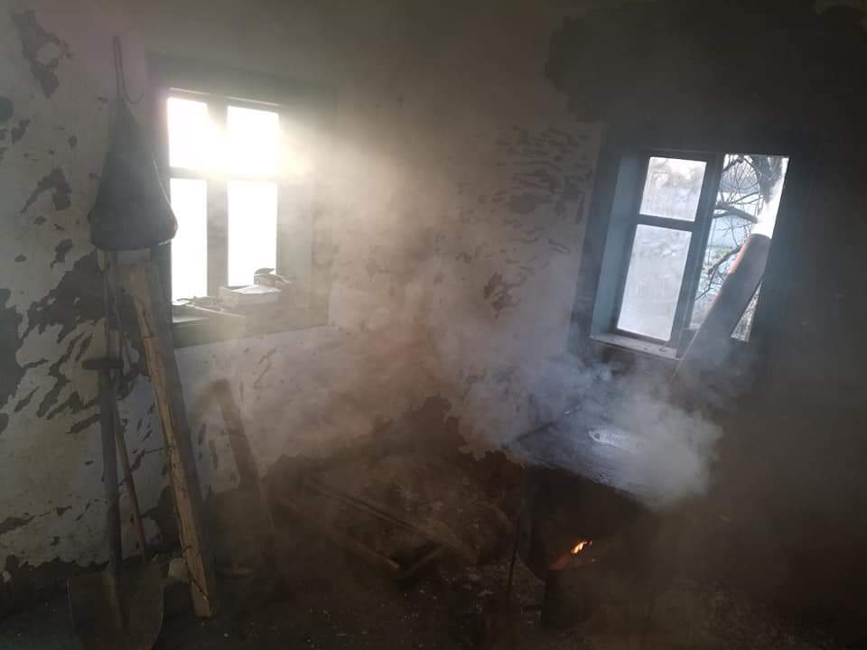 Înainte de renovare, casa era într-o stare avansată de degradare