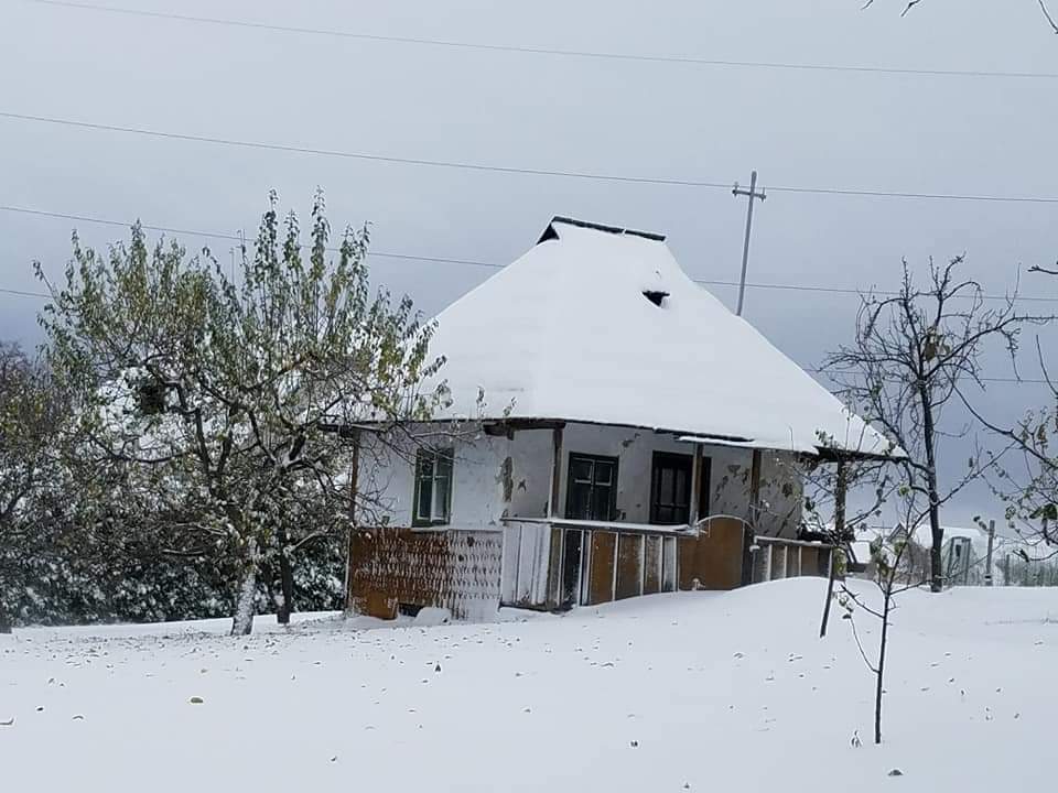 Înainte de renovare, casa era într-o stare avansată de degradare
