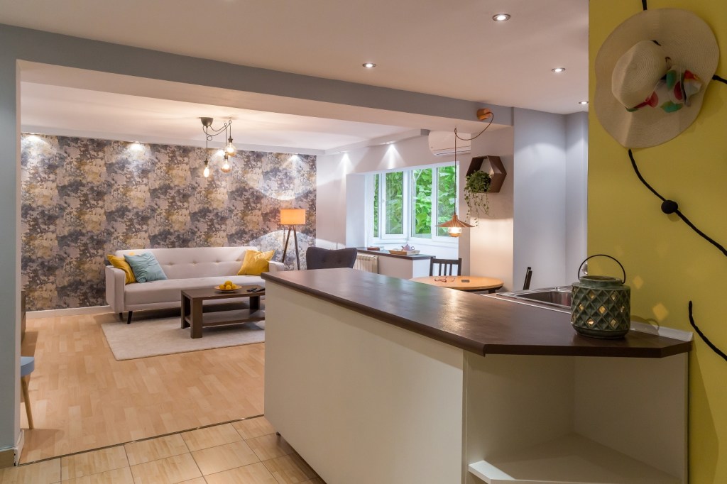 amenajare apartament 2 camere living