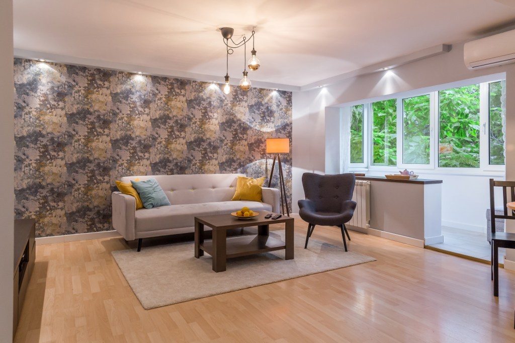 amenajare apartament 2 camere living