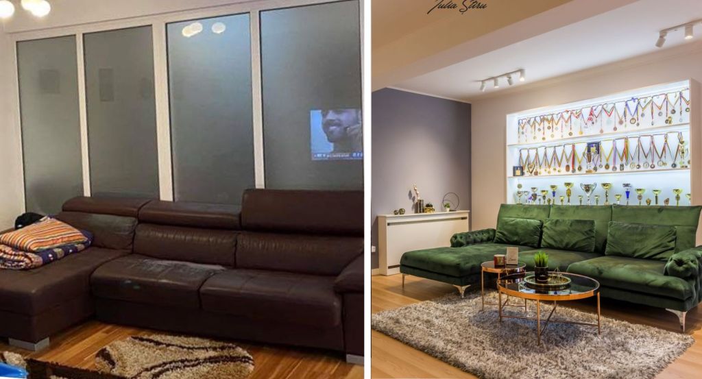 before after living casa colentina