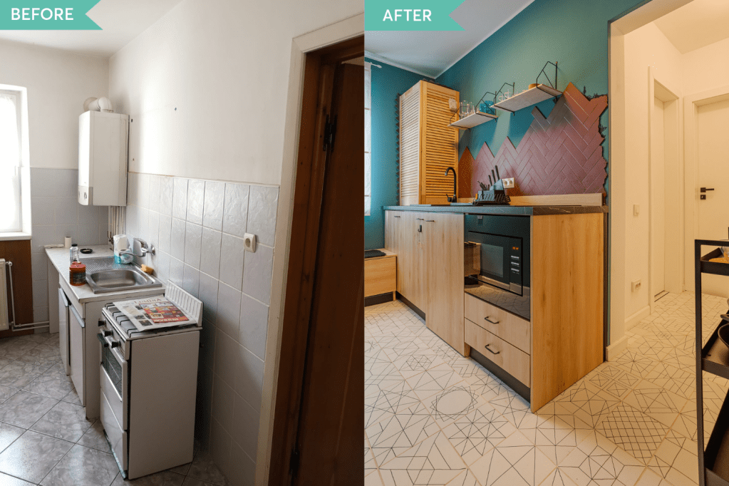 Airbnb Sinaia amenajare iDecorate - before and after (5)