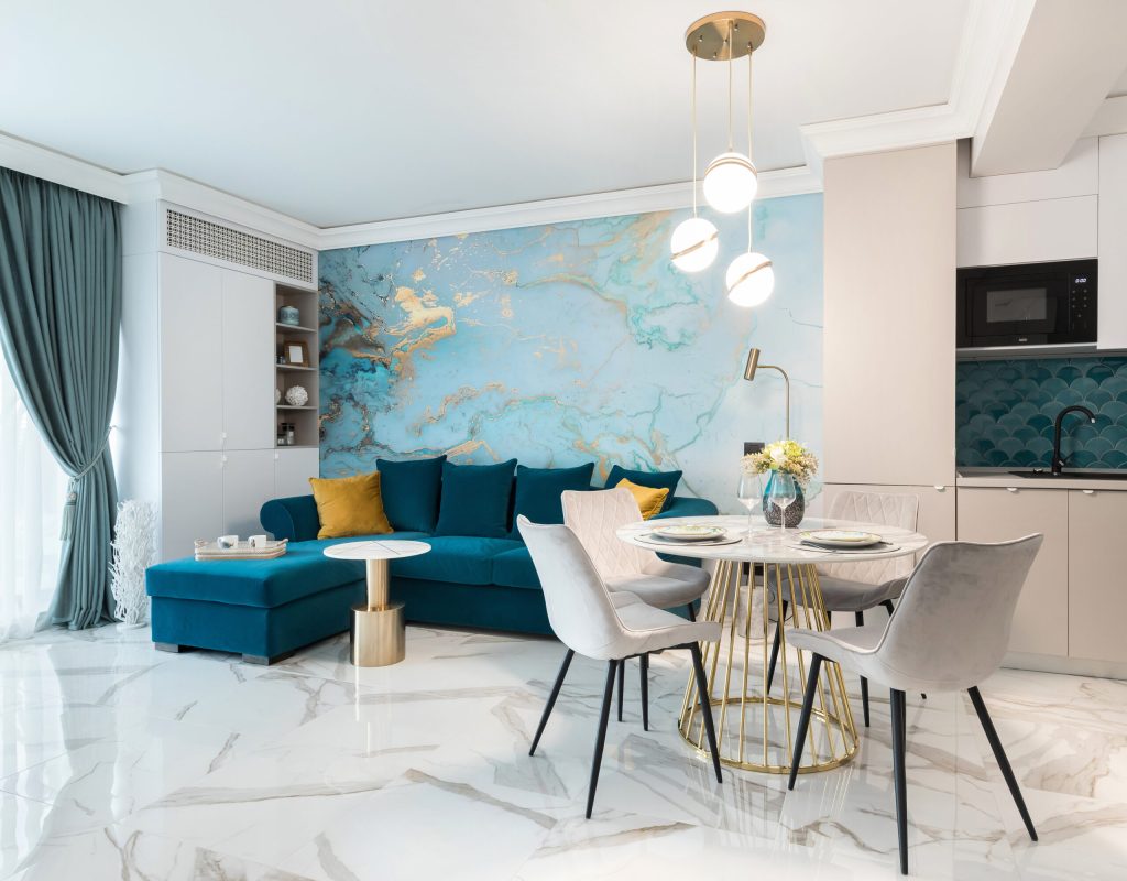 Apartament vacanta Mamaia - design interior Natalia Berezovskaia