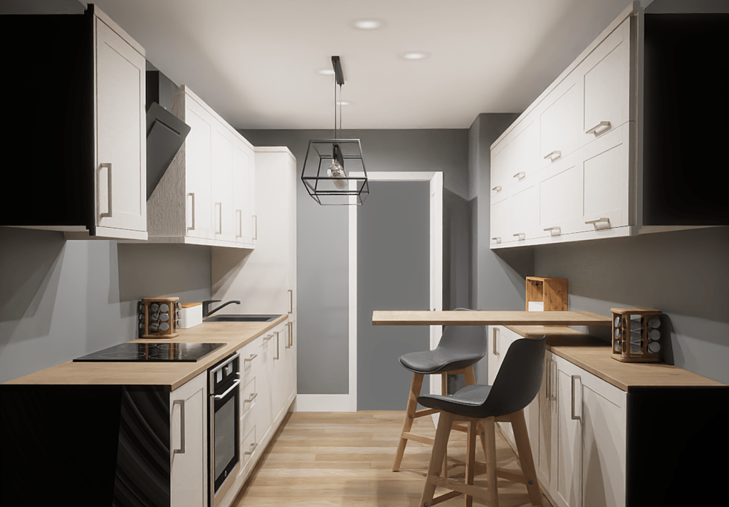 ansamblu bucatarie scandinava imre