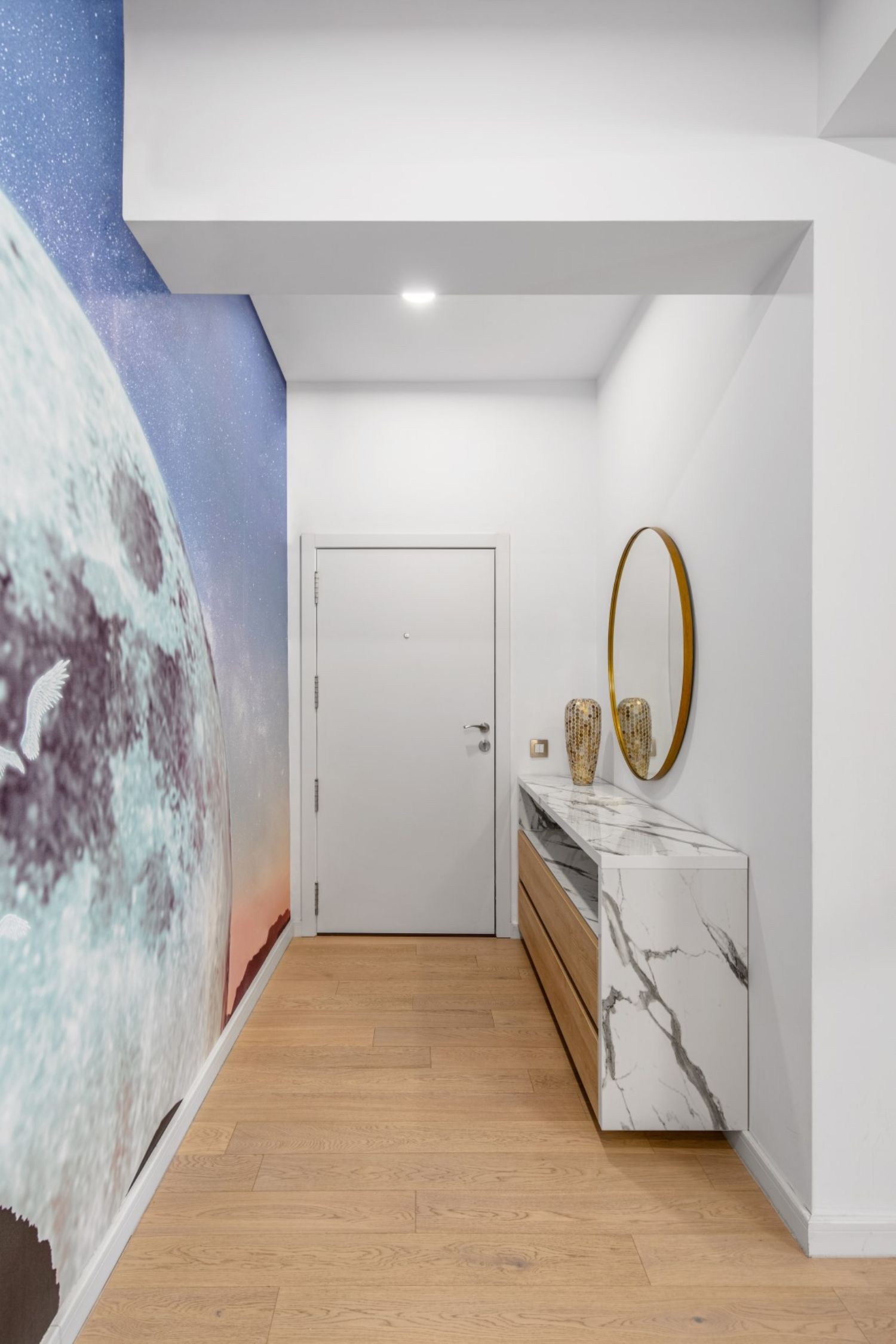 Apartament Bucuresti - hol elegant - design interior Interiology arh. Alexandru Bucur